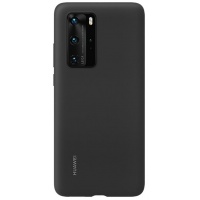 Nugarėlė Huawei P40 Pro Silicone Case Black
